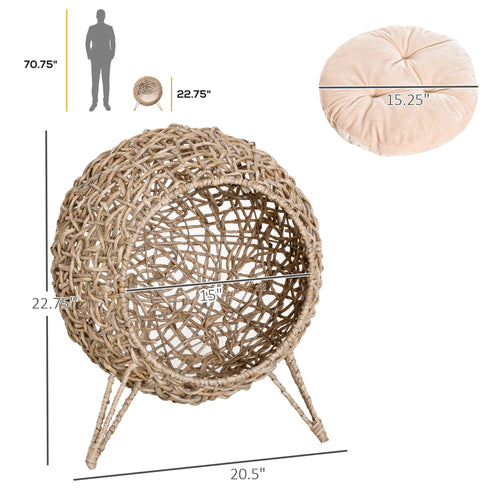Kahu & Kin Boho Haven™ Elevated Cat Bed